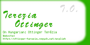 terezia ottinger business card